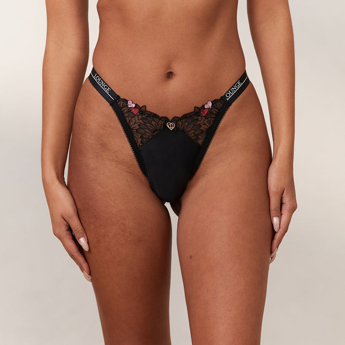 Zalia Thong - Black