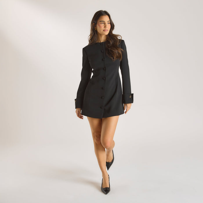 Structured Dress - Black