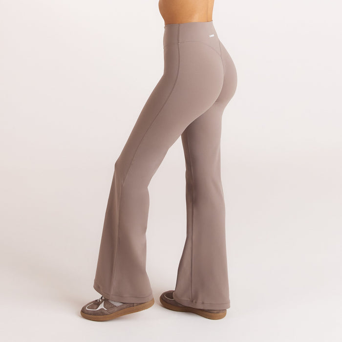 ContourSoft Flared Leggings - Mushroom
