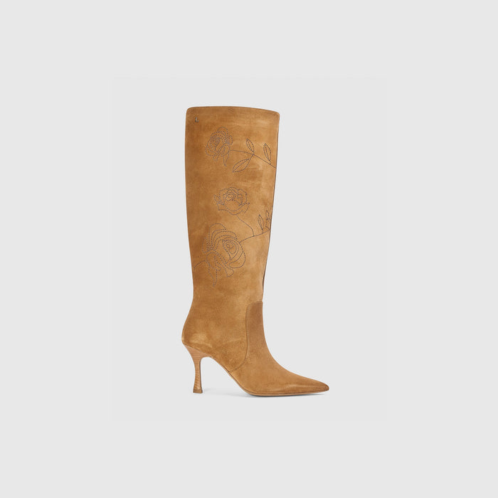 Nova Knee-High Boots - Tan