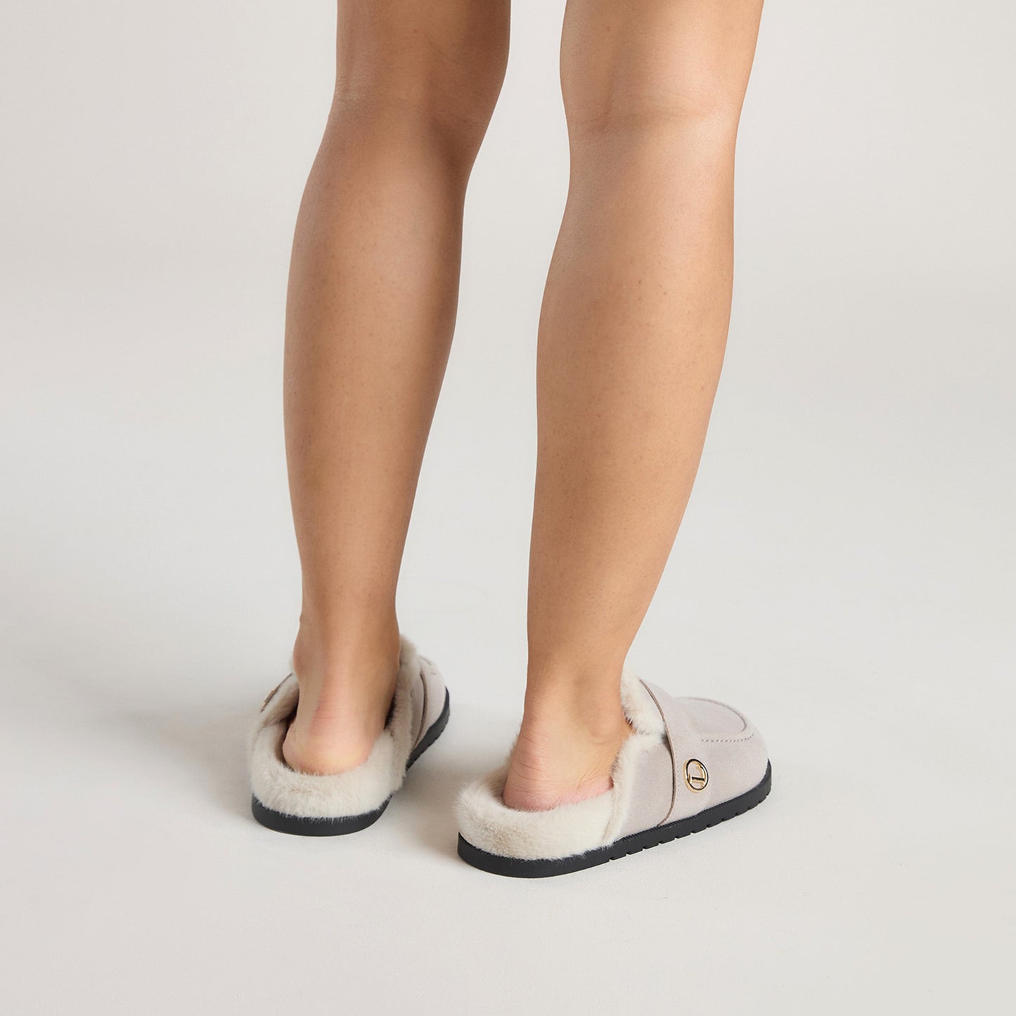Amara Mules - Light Grey