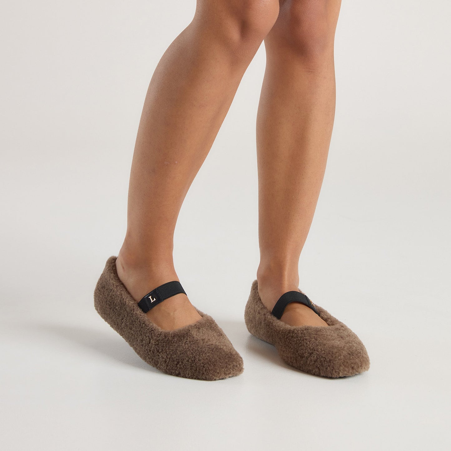 Allegra Ballet Flats - Mink