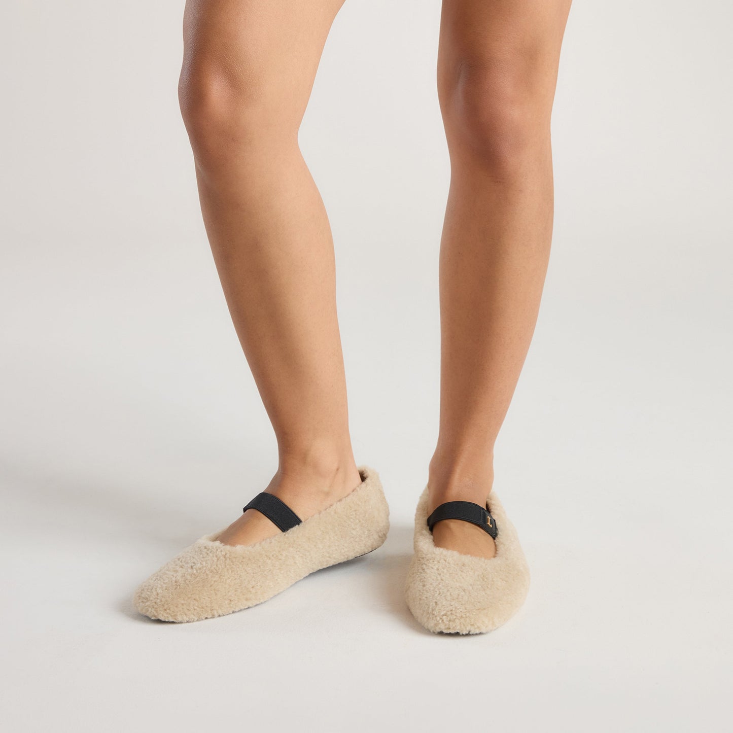 Allegra Ballet Flats - Natural