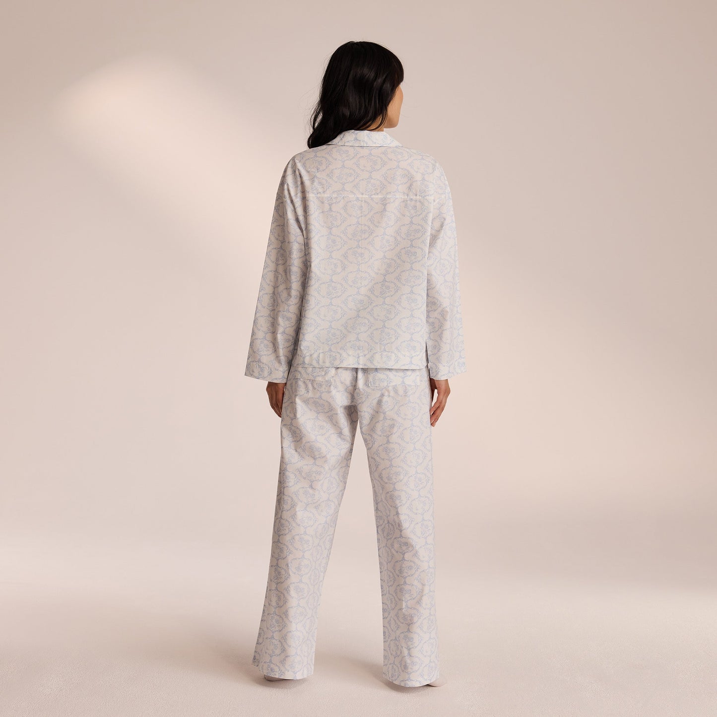 Cotton Pajama Pants - Blue