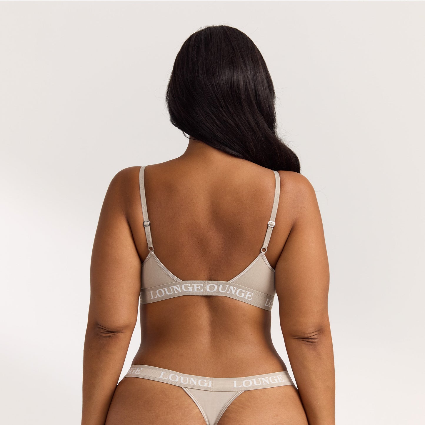Bamboo Triangle Bra - Oat