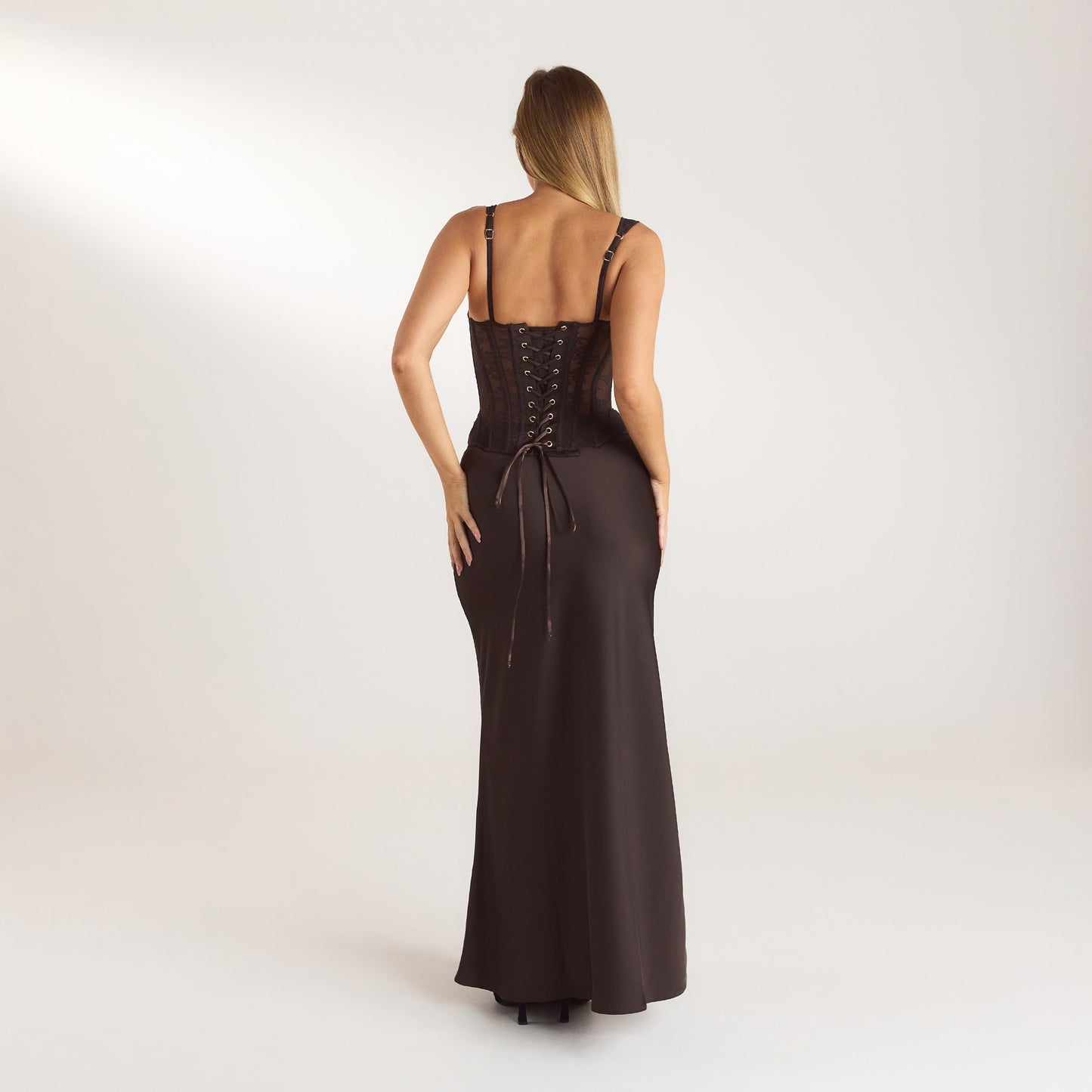 Hourglass Corset Top - Chocolate