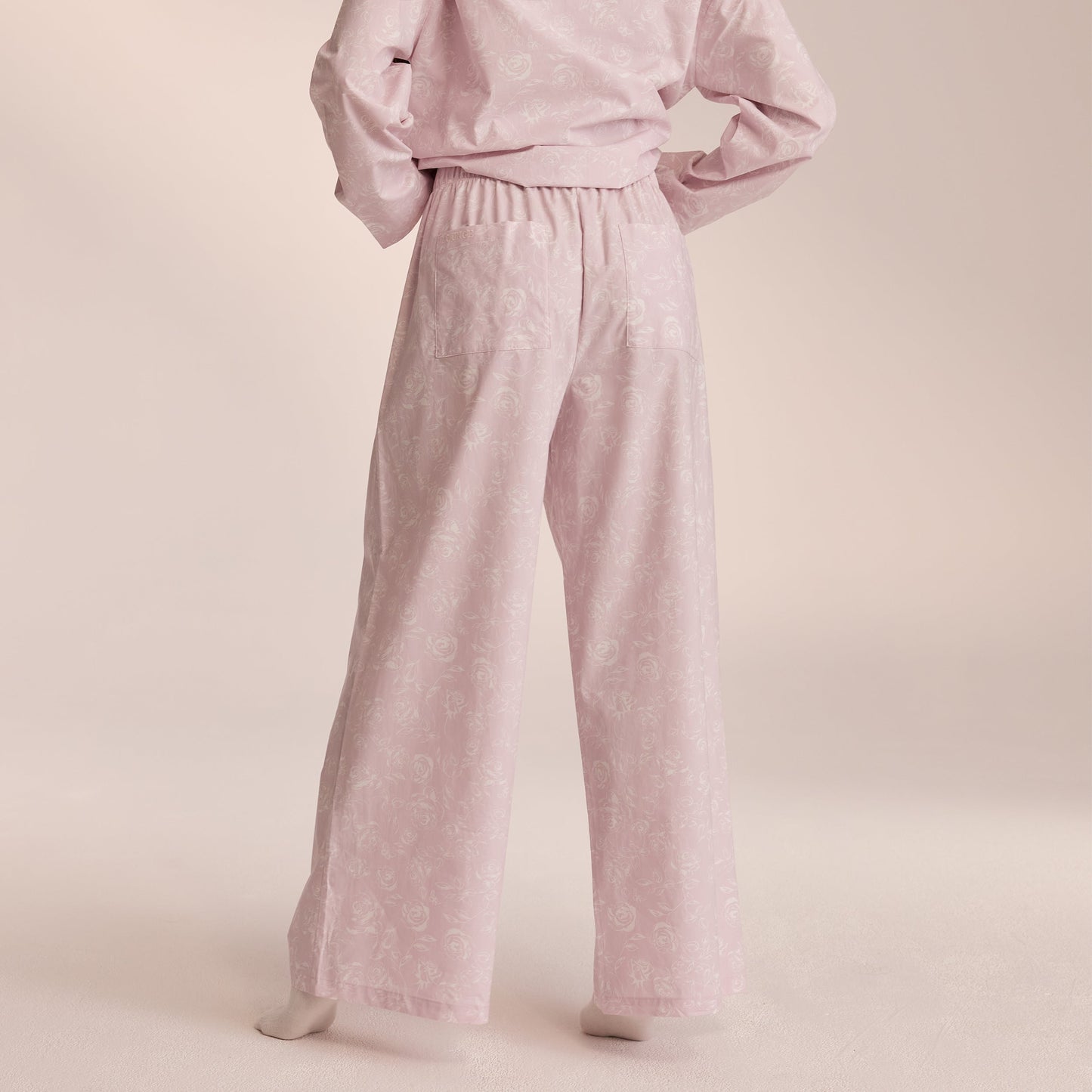 Cotton Pajama Pants - Lilac