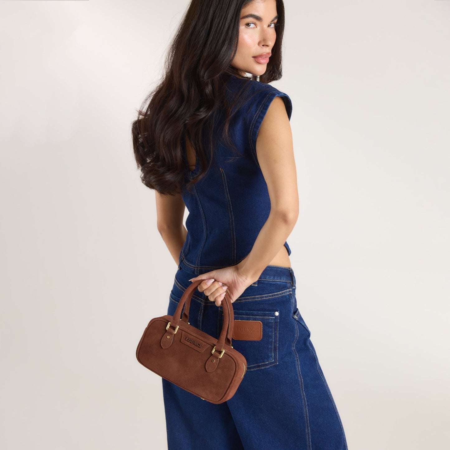 Annika Bowling Bag - Brown