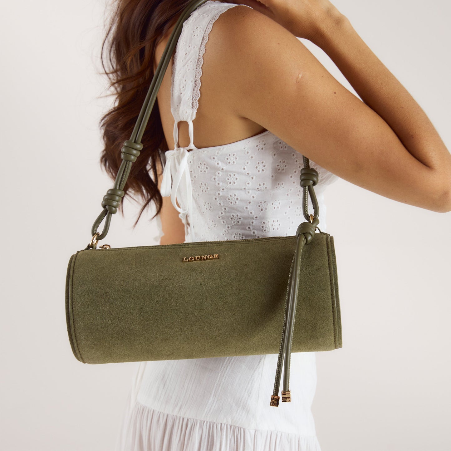 Miffy Barrel Shoulder Bag - Olive