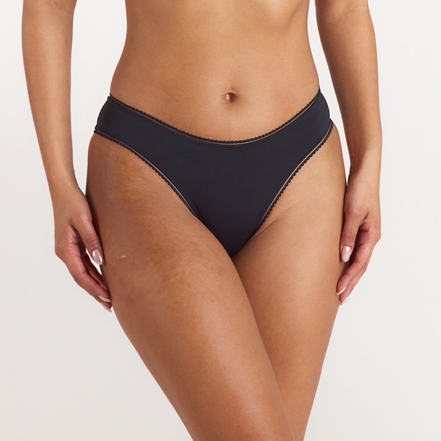 Comfort Brazilian Briefs - Black