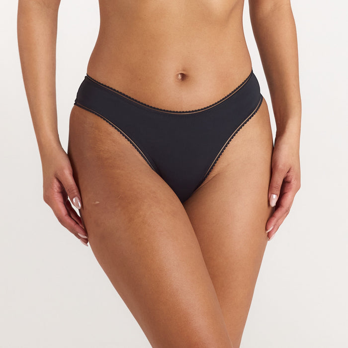 Comfort Brazilian Briefs - Black