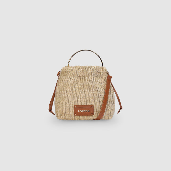 Blythe Bucket Bag - Raffia