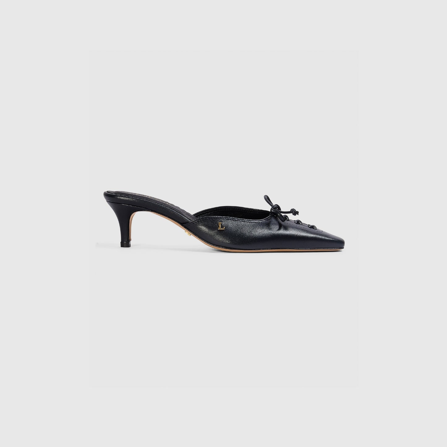 Annabelle Kitten Heels - Black