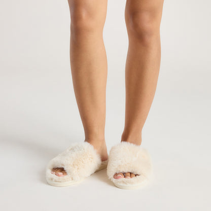 Scarlett Slippers - Cream