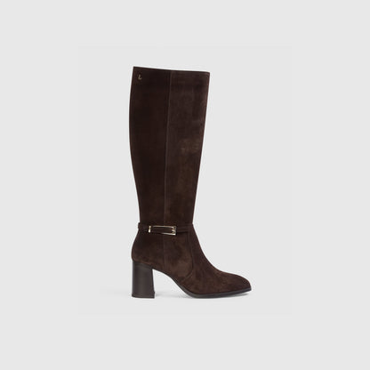 Ivy Knee-High Boots - Chocolate
