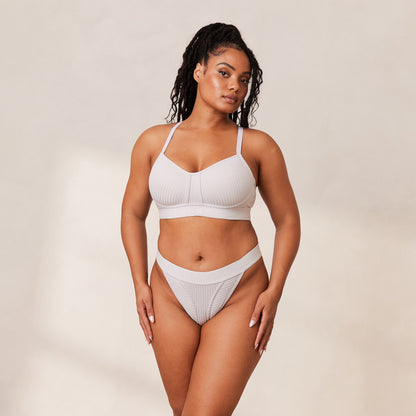 Bare Bra  - Gray