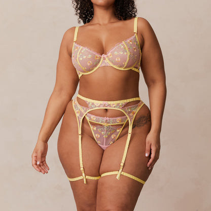 Cassia Intimates Bra - Lemon