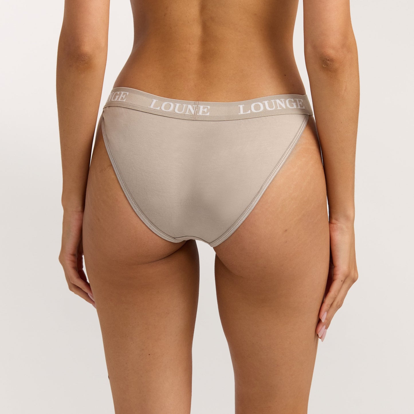 Bamboo Triangle Briefs - Oat