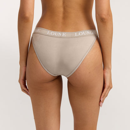 Bamboo Triangle Briefs - Oat