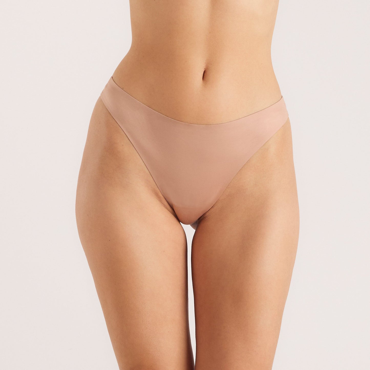 Seamless Bonded Thongs (3-Pack) - Honey