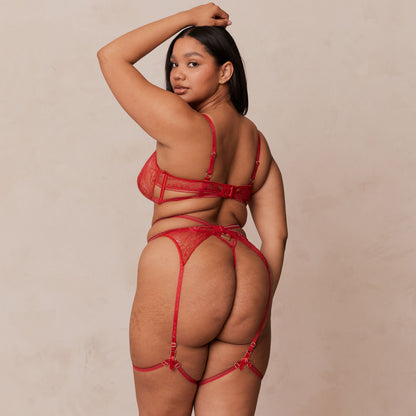 Gabriella Intimates Bra - Maroon