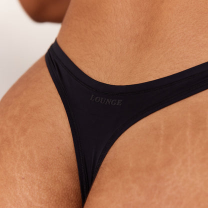 Barely There Thong - Black