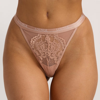 Blossom Thong - Dusty Rose