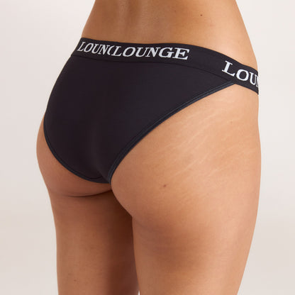 Bamboo Triangle Briefs - All Black