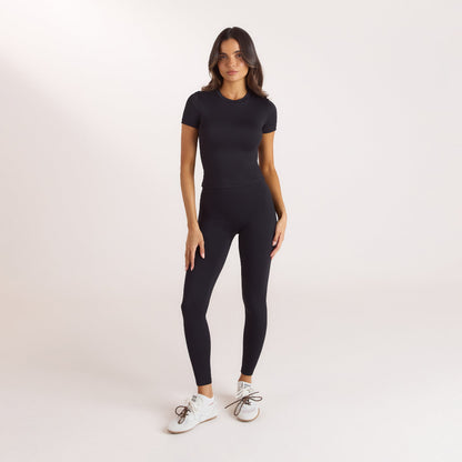 Classic Fitted Top - Black