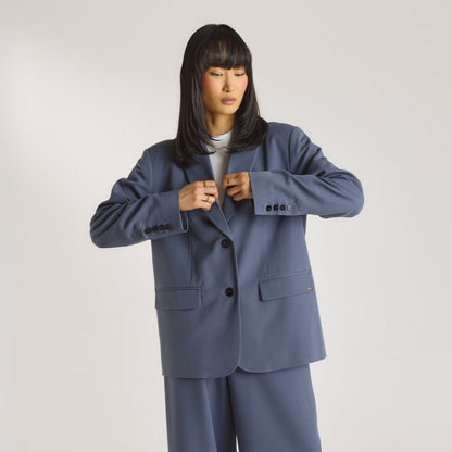 Oversized Blazer - Blue