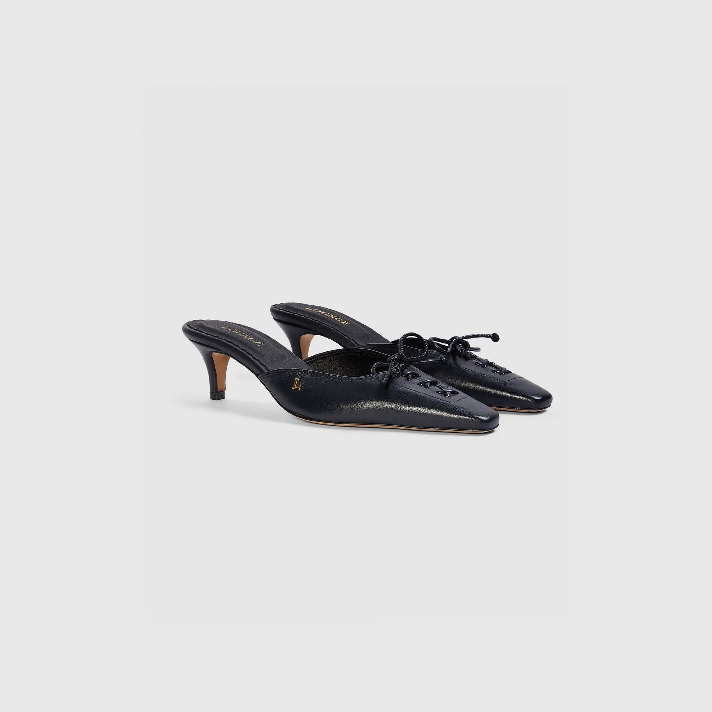 Annabelle Kitten Heels - Black