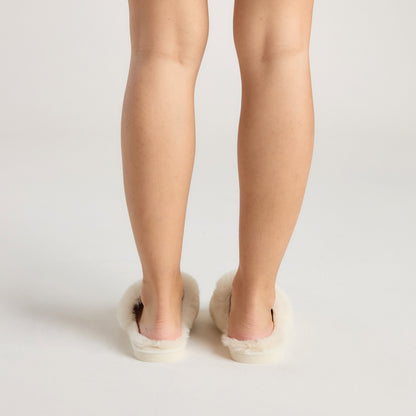 Scarlett Slippers - Cream