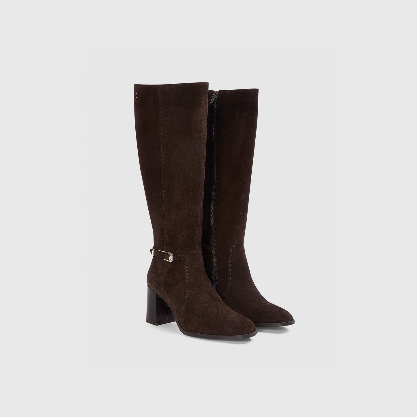 Ivy Knee-High Boots - Chocolate