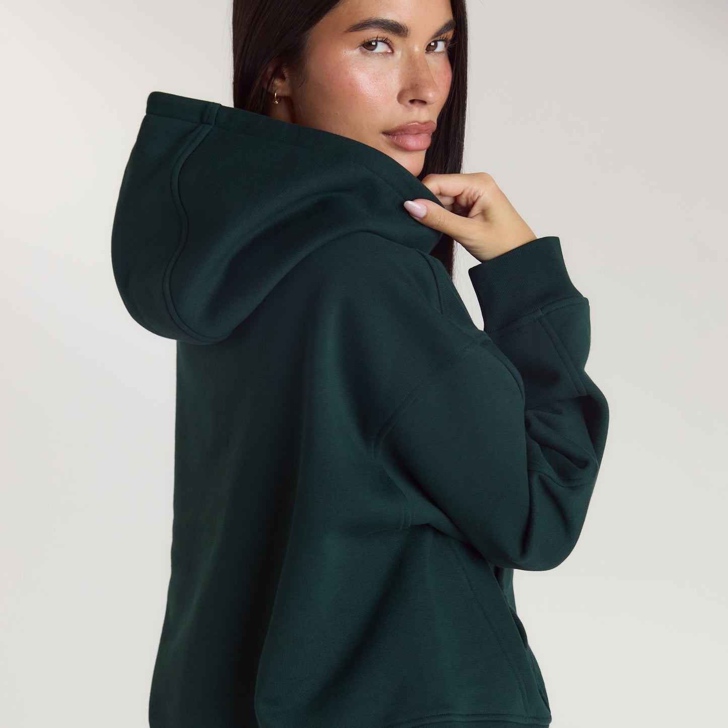 Lounge Living Hoodie - Forest Green