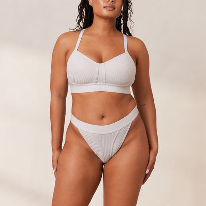 Bare Bra  - Gray