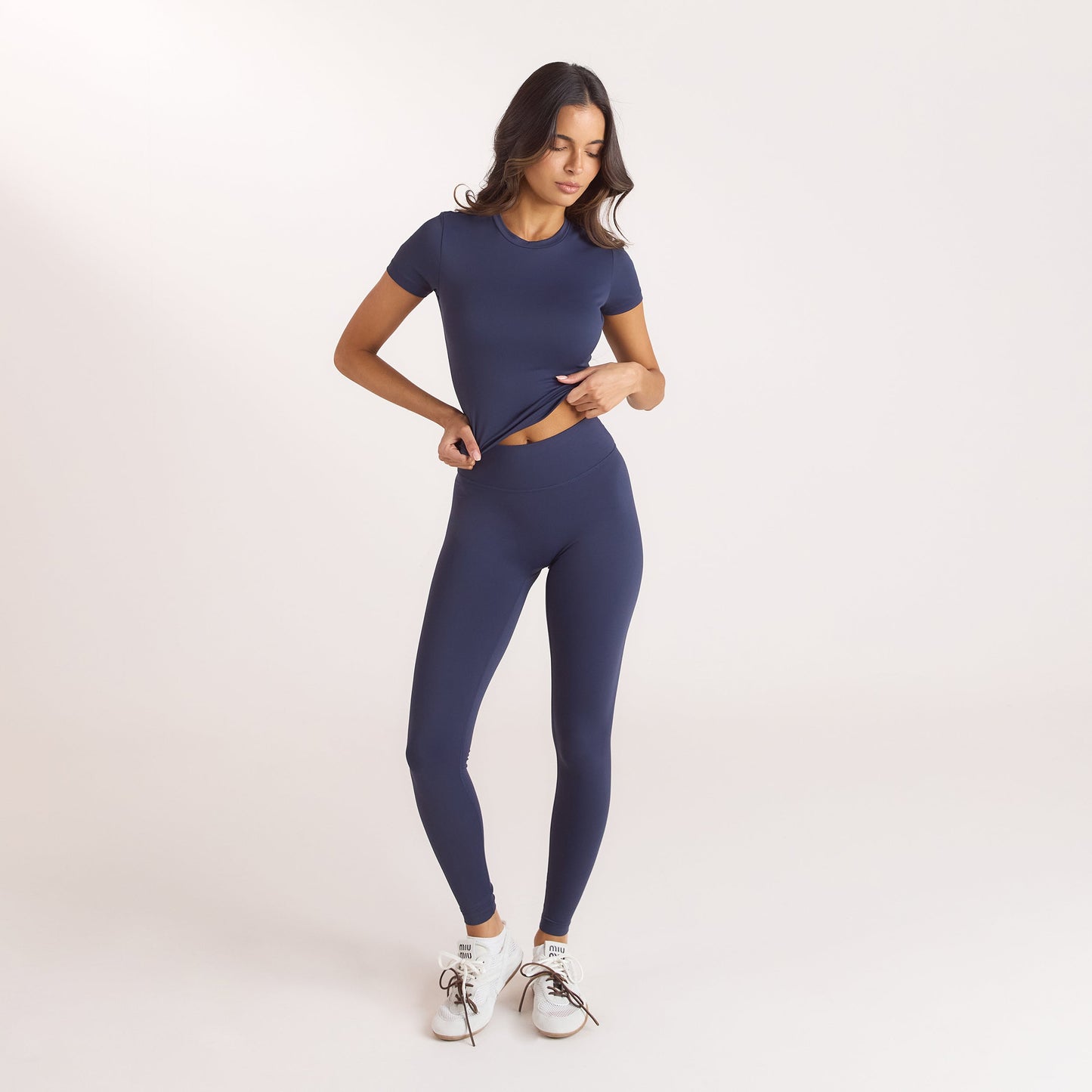 Classic Fitted Top - Ink Blue