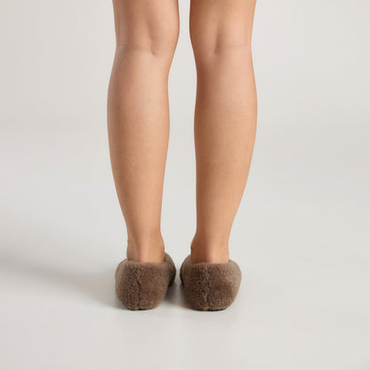 Allegra Ballet Flats - Mink