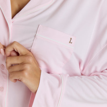 Modal Pajama Shirt - Pink