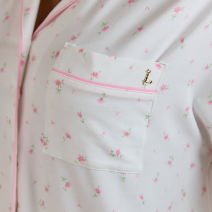 Modal Pajama Shirt - Floral Print