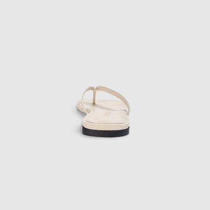 Brielle Flip Flops - Cream