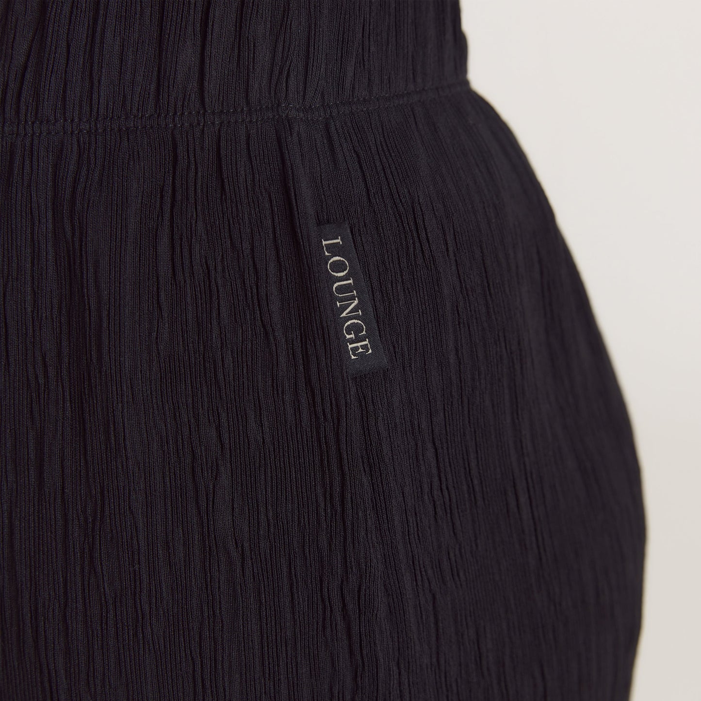 Crinkle Pajama Pants - Black