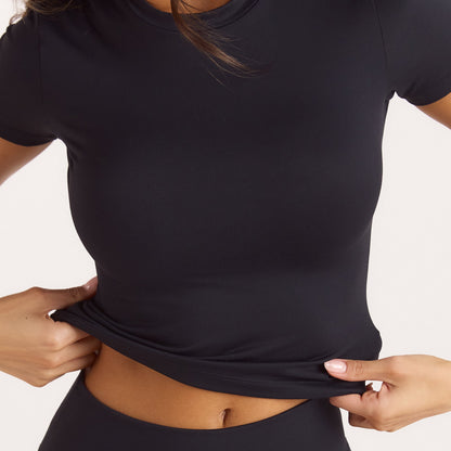 Classic Fitted Top - Black