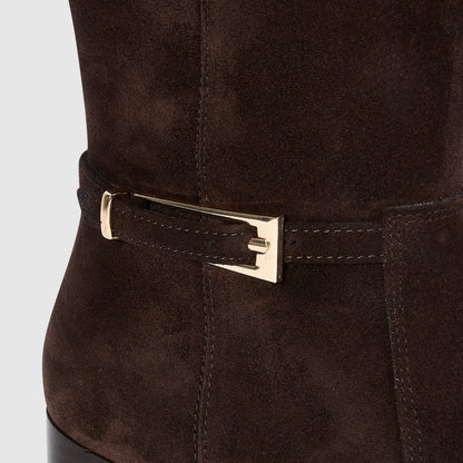 Ivy Knee-High Boots - Chocolate