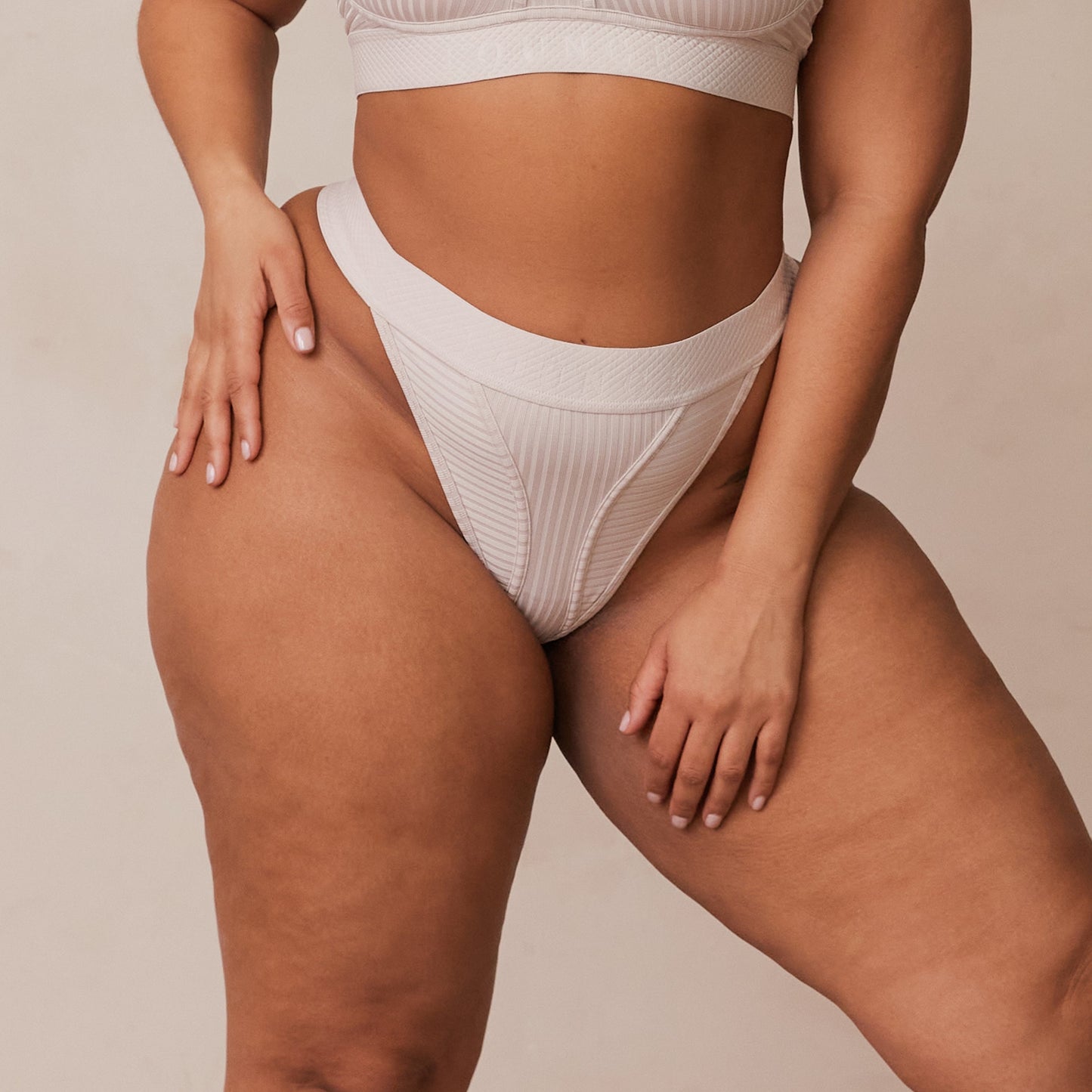 Bare Thong - Cream
