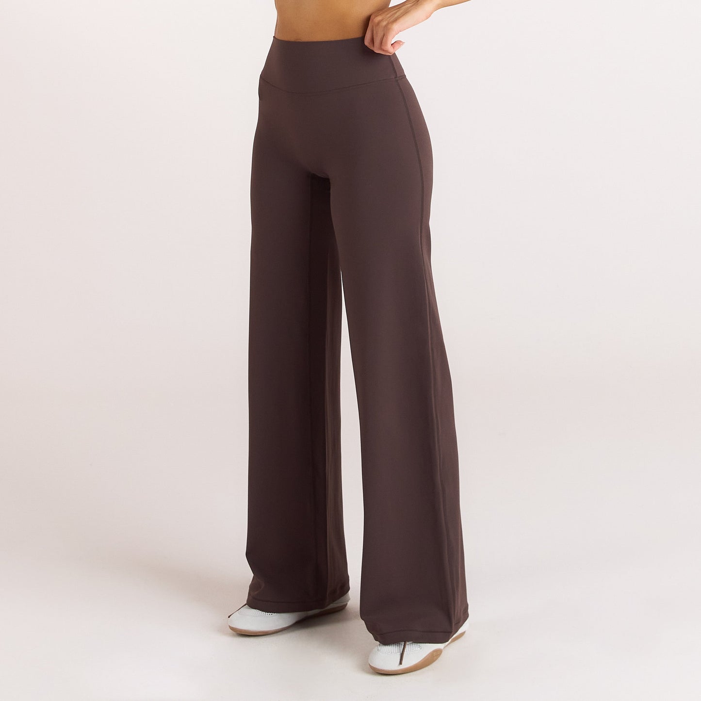 ContourSoft Straight-Leg Leggings - Dark Chocolate