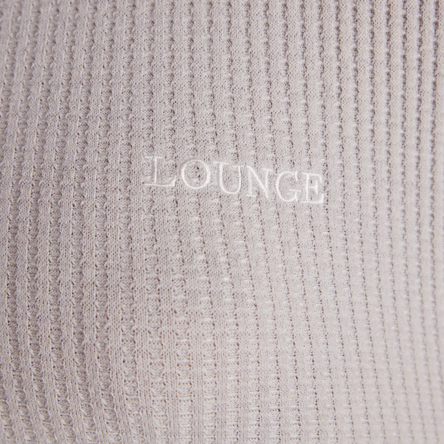Soft Waffle Pajama Top - Frost