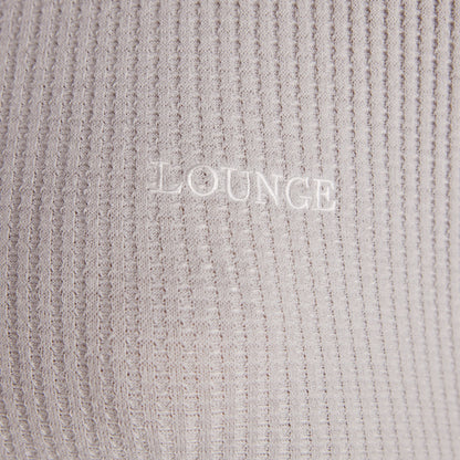 Soft Waffle Pajama Top - Frost