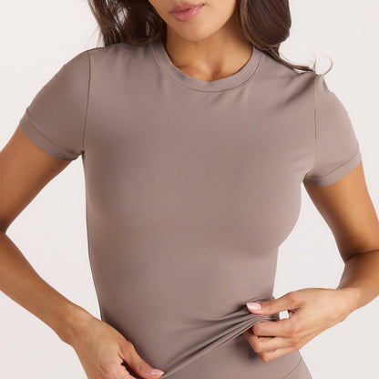ContourSoft Short Sleeve T-Shirt - Mushroom