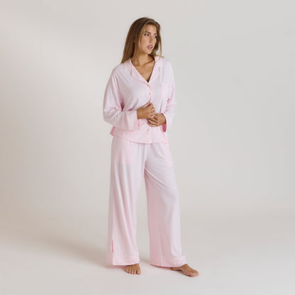 Modal Pajama Shirt - Pink