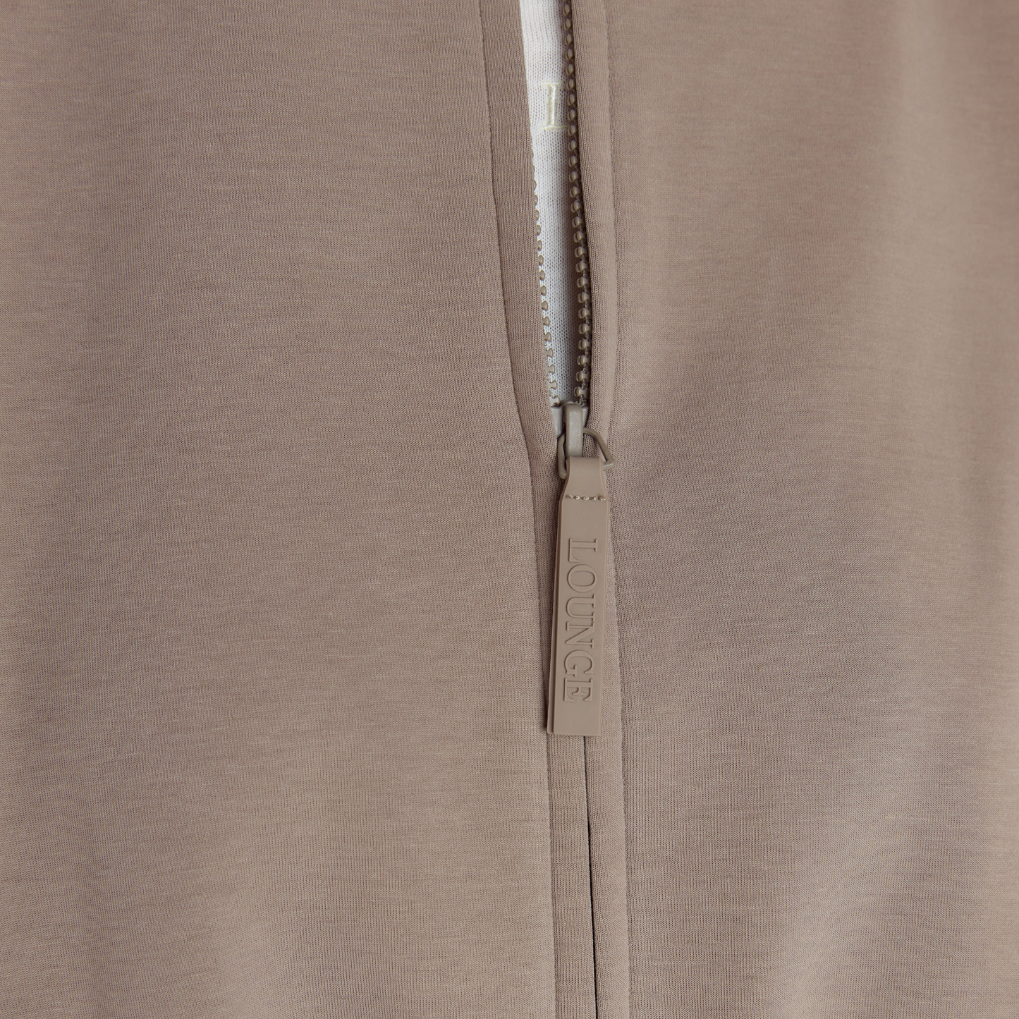 Neoprene Bomber Jacket - Taupe
